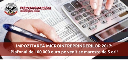 Impozitarea microintreprinderilor in 2017 Reinvent Consulting